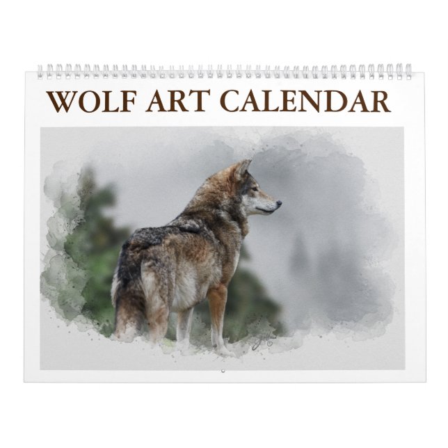 Calendrier d'art Wolf (Protection)