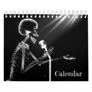 Calendrier d'art X-Ray 1 - Noir et blanc