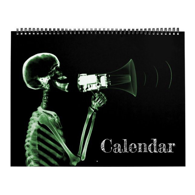 Calendrier d'art X-Ray 5 - Vert (Protection)