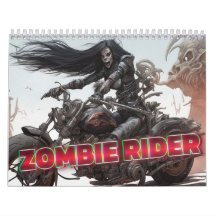 Calendrier d'art Zombie Rider