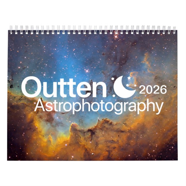 Calendrier d'astrophotographie de l'année 2026 dan (Protection)