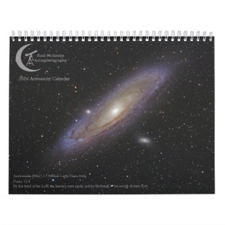 Calendrier d'astrophotographie de Russ McKinney po