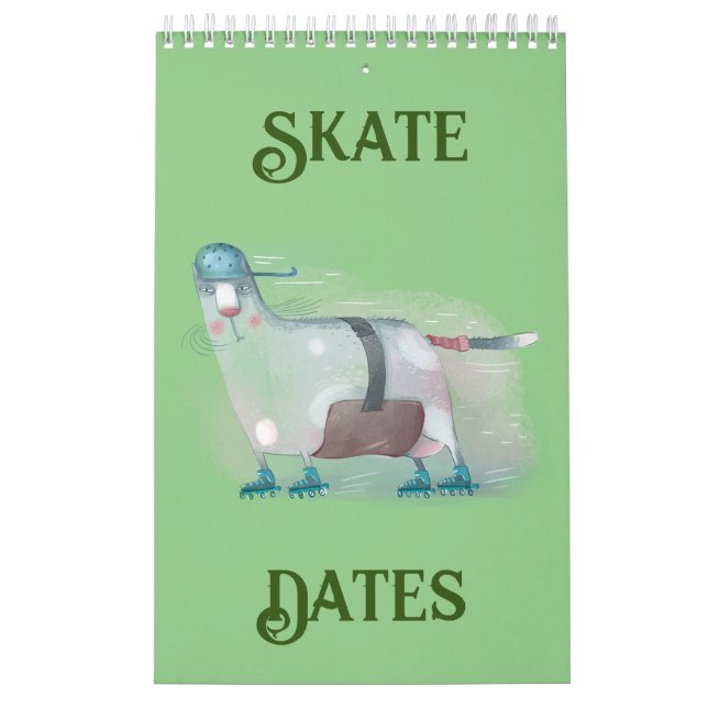 Calendrier Dates de patinage (Protection)