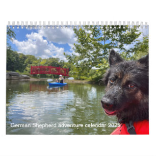 Calendrier d'aventure berger allemand 2025