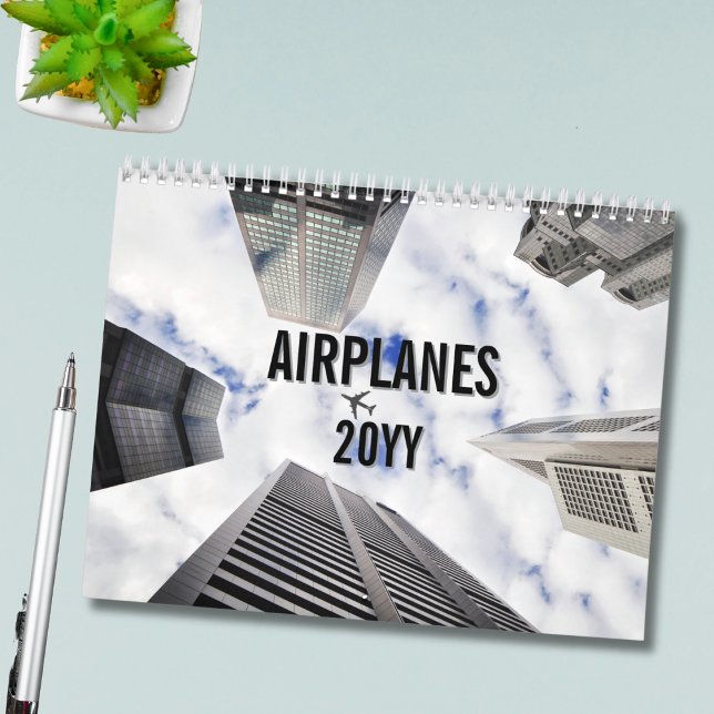 Calendrier d'avion Photo Pilote Aviateur Amusement (Créateur téléchargé)