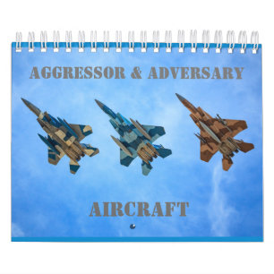 Calendrier d'avions d'agresseur et d'adversaire