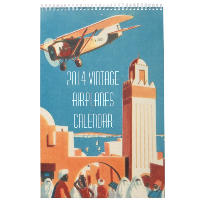 Calendrier d'avions du cru 2014 (Protection)
