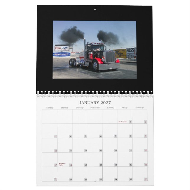 calendrier de 2009 camions (Jan 2027)