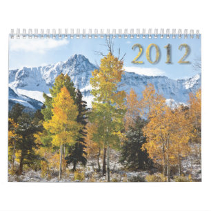 calendrier de 2012 paysages