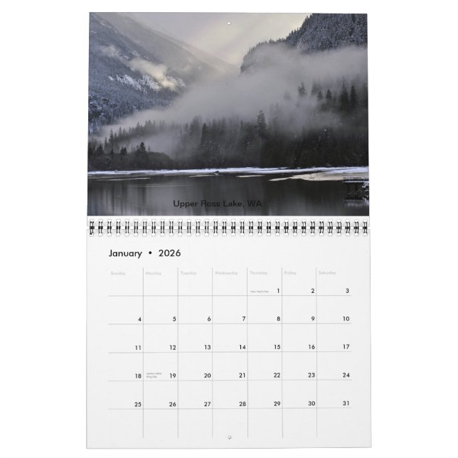 Calendrier de 2013 paysages (Jan 2026)