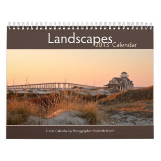 Calendrier de 2013 paysages
