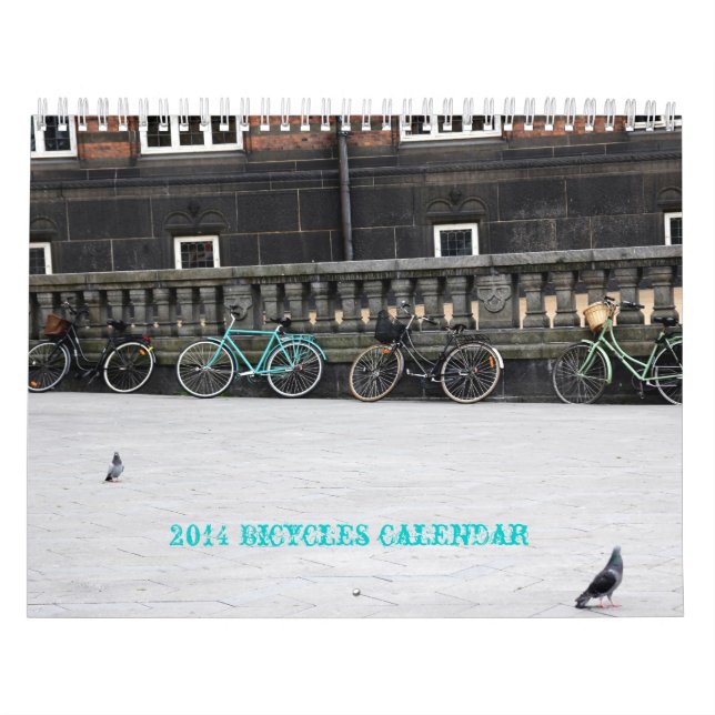 calendrier de 2014 bicyclettes (Protection)