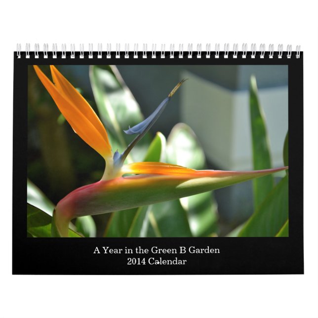 Calendrier de 2014 jardins (Protection)