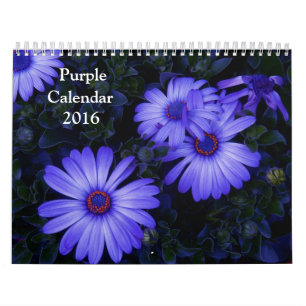 Calendrier de 2016 pourpres