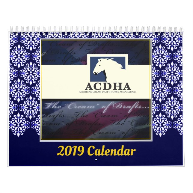 Calendrier de 2019 ACDHA (Protection)