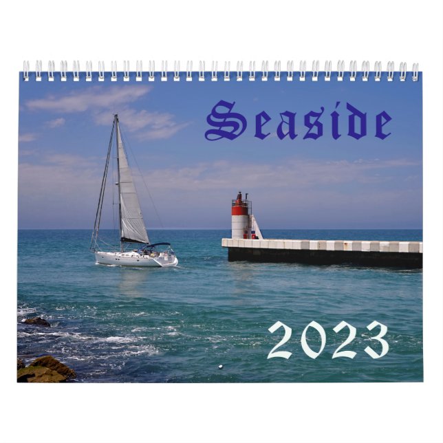 Calendrier de 2023 du bord de mer de France (Protection)