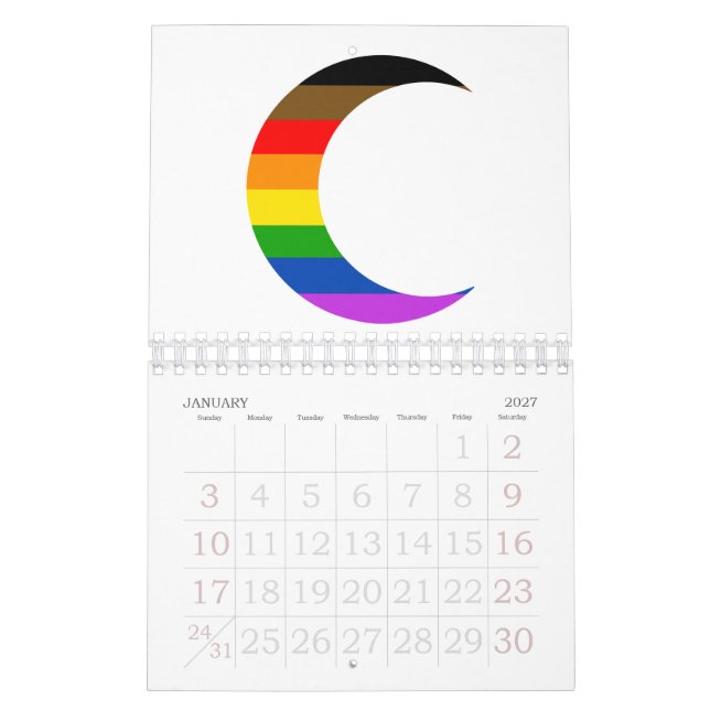 Calendrier de 24 mois Fierté Céleste & Tatie FAFO (Jan 2027)