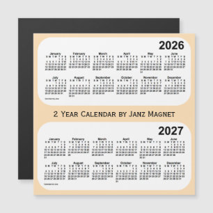 Calendrier de 2 ans 2026-2027 sur le blé par Janz 
