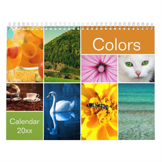 Calendrier de belles couleurs (Protection)