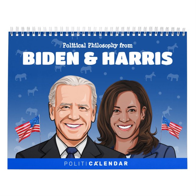 Calendrier de Biden Harris sur l'humour politique (Protection)
