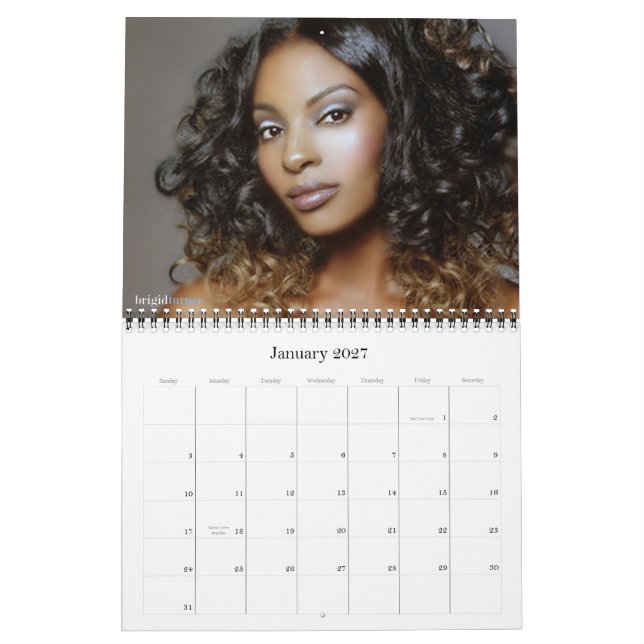 Calendrier de Brigid Turner 2010, standard (Jan 2027)