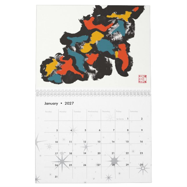 Calendrier de Bu de Hao (Jan 2027)