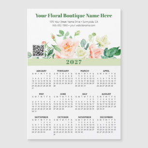 Calendrier de bureau Floral Boutique 2027