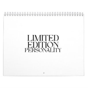 Calendrier de bureau minimaliste de personnalité e