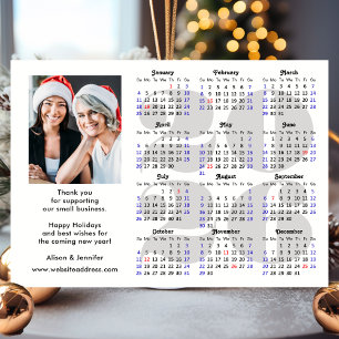 Calendrier de Business 2026 Parties scintillant mi