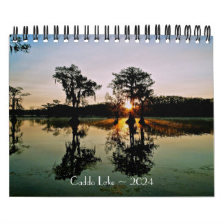 Calendrier de Caddo Lake - 2024