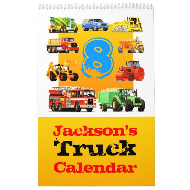 Calendrier de camion de 8ème anniversaire de (Protection)