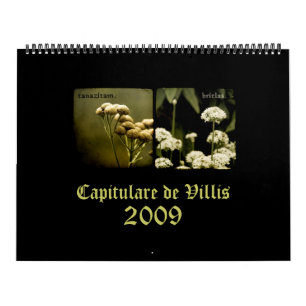 Calendrier de Capitulare de Villis 2009