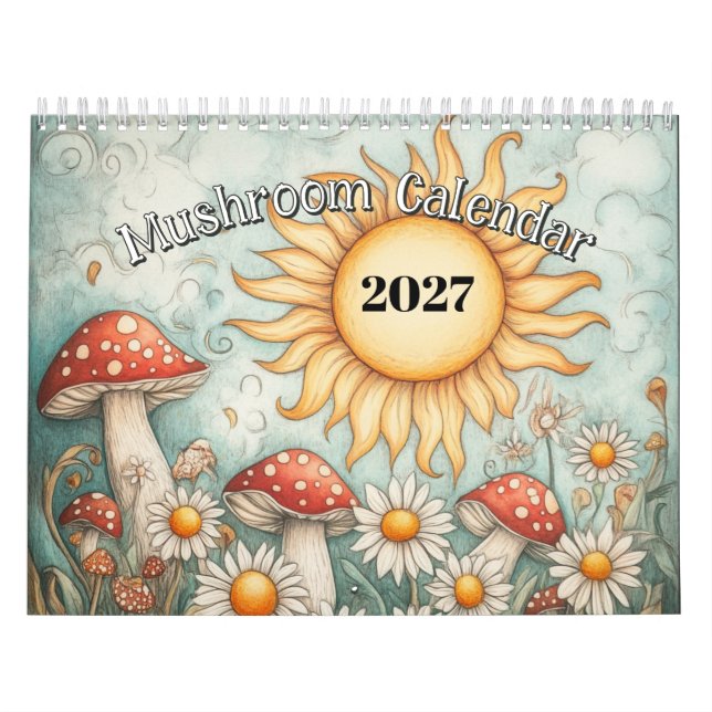 Calendrier de champignons 2027 (Protection)