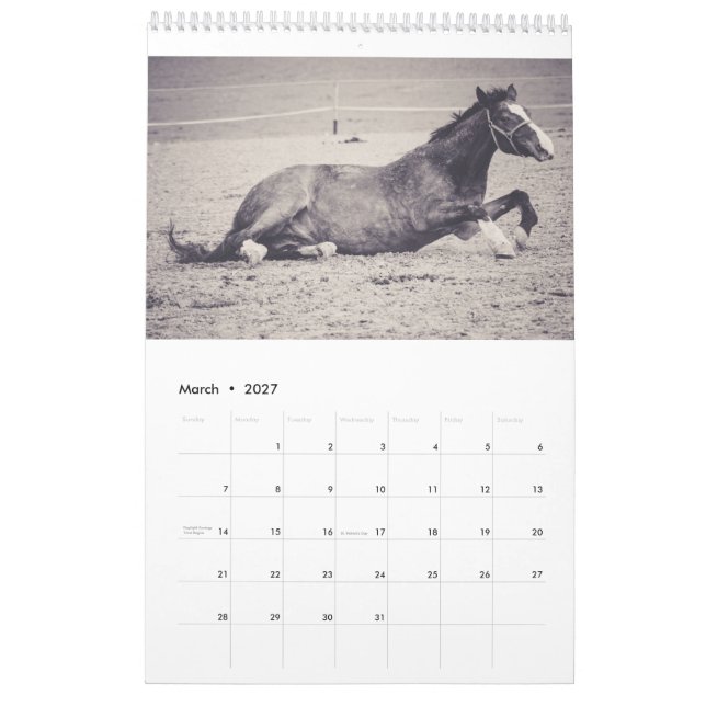 Calendrier de chevaux... (Mar 2027)
