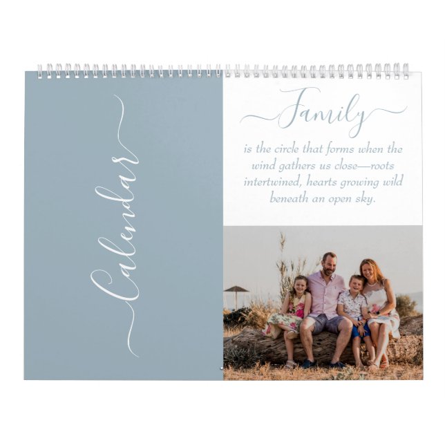 Calendrier de citations familiales 2026 (Protection)