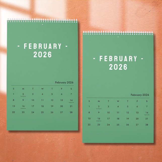 Calendrier de citations photo élégant minimaliste  (Créateur téléchargé)