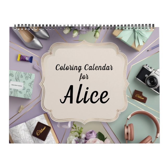 Calendrier de coloriage amusant (Protection)