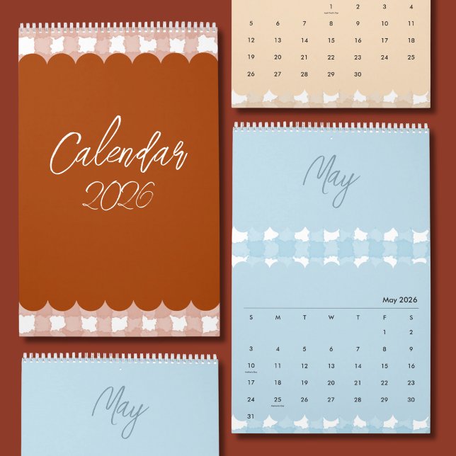 Calendrier de conception lumineux, joyeux et adora (Créateur téléchargé)