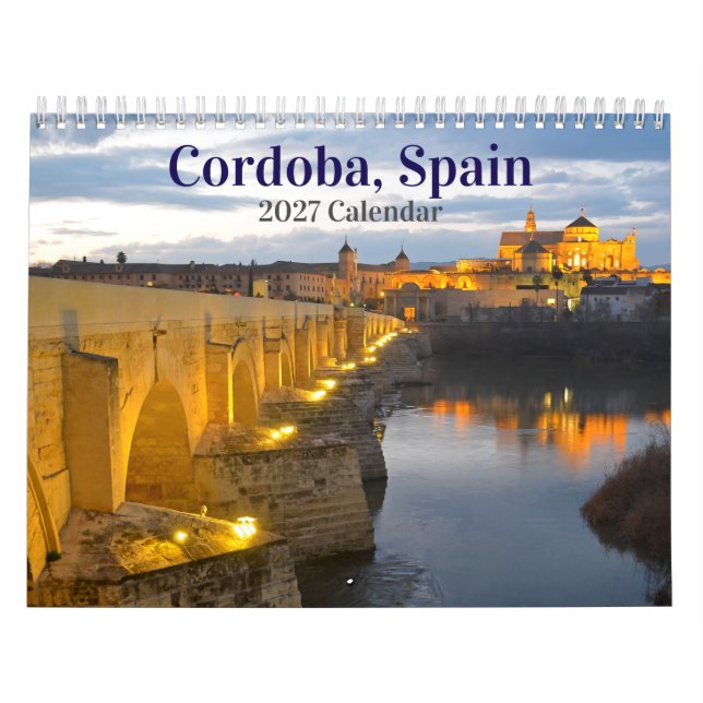 Calendrier de Cordoue Espagne 2027 (Protection)