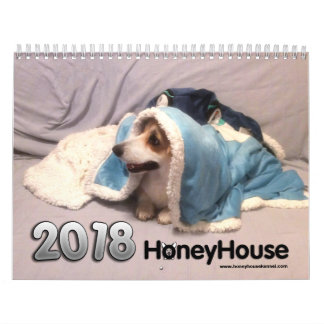 Calendrier de Corgis de HoneyHouse pour 2018