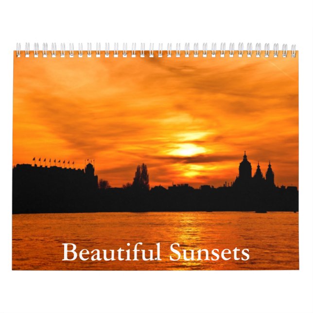 Calendrier de couchers de soleil magnifiques (Protection)