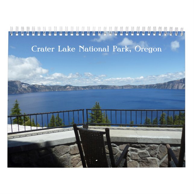 Calendrier de Crater Lake Oregon (Protection)
