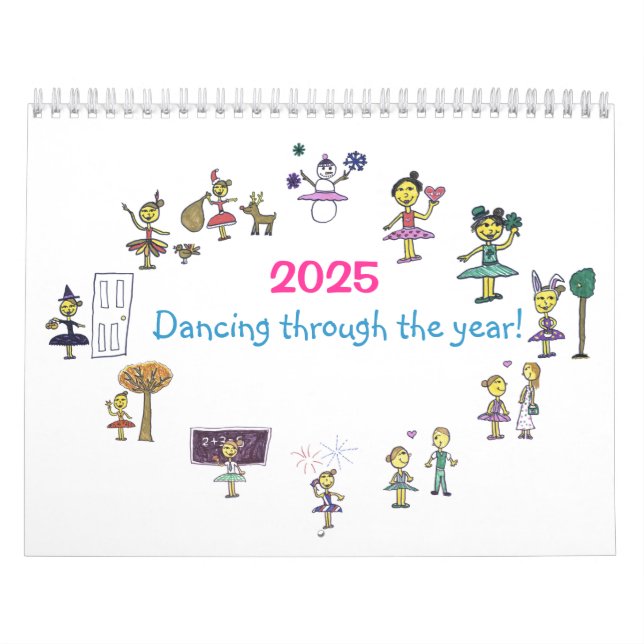 Calendrier de danse 2025 (Protection)