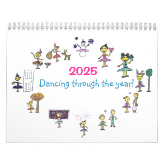 Calendrier de danse 2025