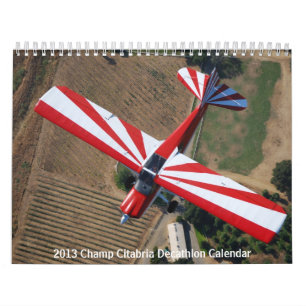 Calendrier de décathlon de Citabria de 2013