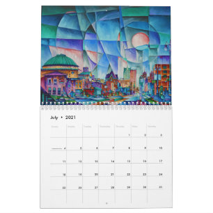 Calendrier de Détroit 2021par Timothy Orikri
