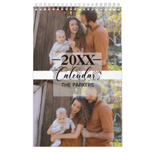 Calendrier de famille   2 page photo
