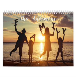 Calendrier de famille personnalisé