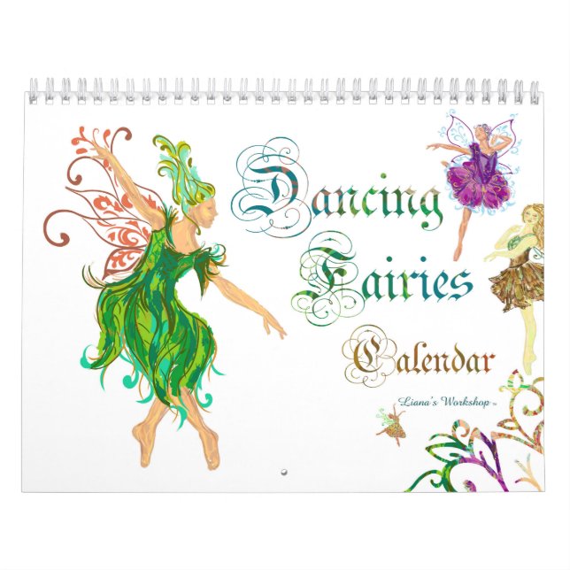 Calendrier de fées de danse de l'atelier de la (Protection)