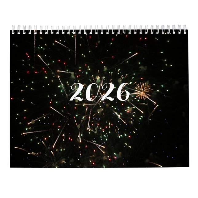 Calendrier de Feux d'Artifice (Dos)